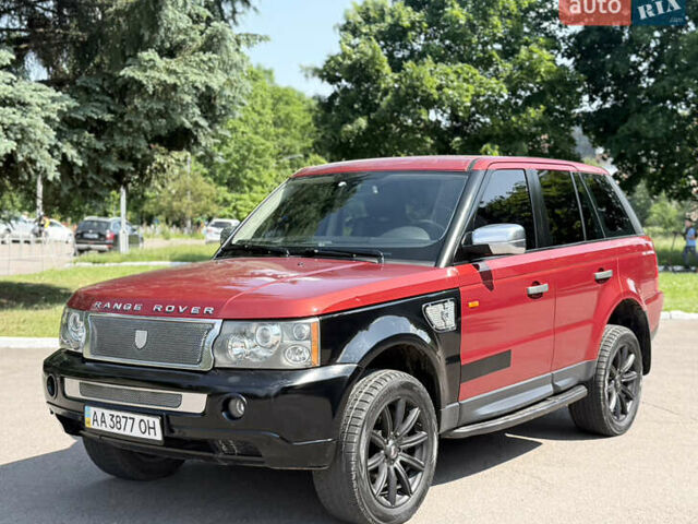 Червоний Ленд Ровер Range Rover Sport, об'ємом двигуна 4.19 л та пробігом 245 тис. км за 6900 $, фото 2 на Automoto.ua