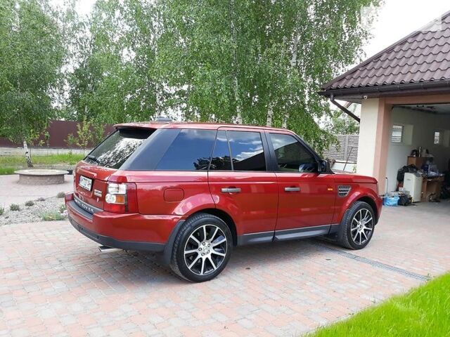 Красный Ленд Ровер Рендж Ровер Спорт, объемом двигателя 4.2 л и пробегом 175 тыс. км за 12200 $, фото 2 на Automoto.ua