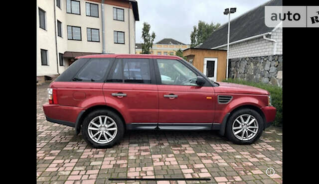 Червоний Ленд Ровер Range Rover Sport, об'ємом двигуна 2.7 л та пробігом 118 тис. км за 16000 $, фото 40 на Automoto.ua