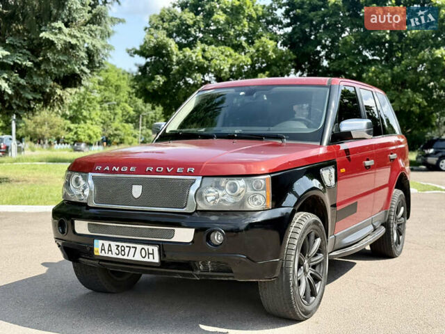 Червоний Ленд Ровер Range Rover Sport, об'ємом двигуна 4.19 л та пробігом 245 тис. км за 6900 $, фото 16 на Automoto.ua
