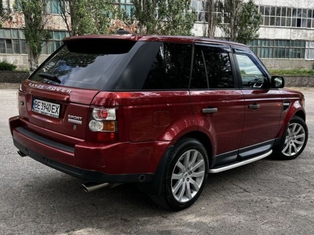 Червоний Ленд Ровер Range Rover Sport, об'ємом двигуна 4.2 л та пробігом 228 тис. км за 9500 $, фото 3 на Automoto.ua