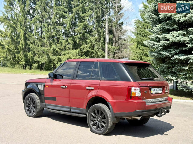 Червоний Ленд Ровер Range Rover Sport, об'ємом двигуна 4.19 л та пробігом 245 тис. км за 6900 $, фото 41 на Automoto.ua