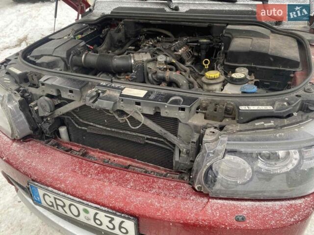 Червоний Ленд Ровер Range Rover Sport, об'ємом двигуна 4.4 л та пробігом 300 тис. км за 3750 $, фото 4 на Automoto.ua
