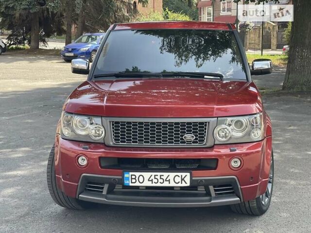 Червоний Ленд Ровер Range Rover Sport, об'ємом двигуна 4.2 л та пробігом 186 тис. км за 12900 $, фото 25 на Automoto.ua