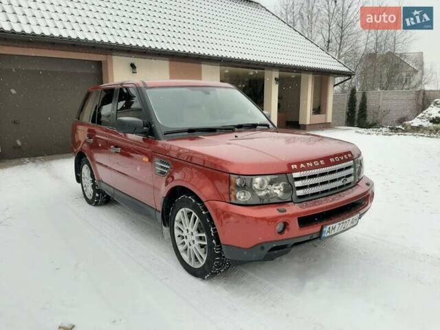 Красный Ленд Ровер Рендж Ровер Спорт, объемом двигателя 4.2 л и пробегом 175 тыс. км за 12200 $, фото 19 на Automoto.ua