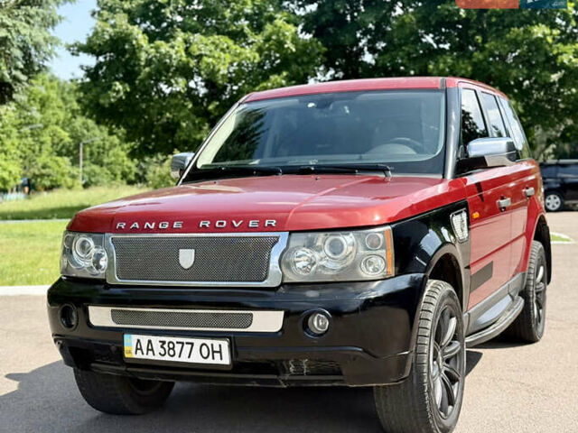 Червоний Ленд Ровер Range Rover Sport, об'ємом двигуна 4.19 л та пробігом 245 тис. км за 6900 $, фото 19 на Automoto.ua