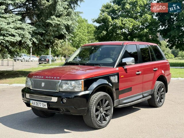 Червоний Ленд Ровер Range Rover Sport, об'ємом двигуна 4.19 л та пробігом 245 тис. км за 6900 $, фото 4 на Automoto.ua