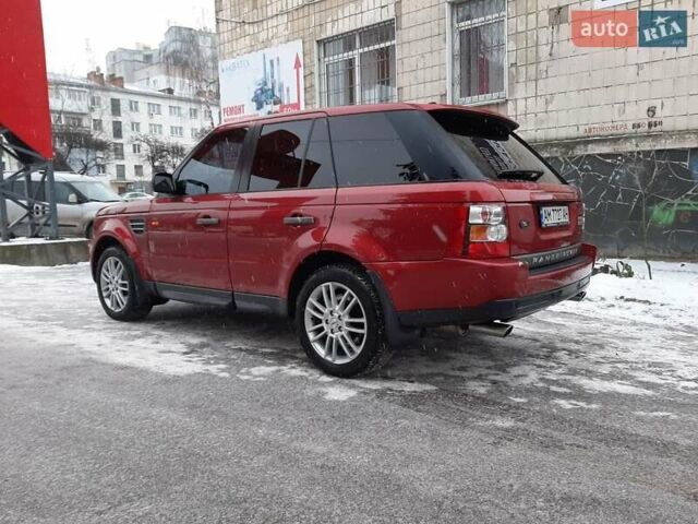 Красный Ленд Ровер Рендж Ровер Спорт, объемом двигателя 4.2 л и пробегом 175 тыс. км за 12200 $, фото 7 на Automoto.ua