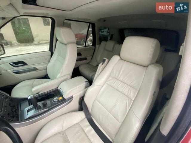Червоний Ленд Ровер Range Rover Sport, об'ємом двигуна 4.4 л та пробігом 300 тис. км за 3750 $, фото 6 на Automoto.ua