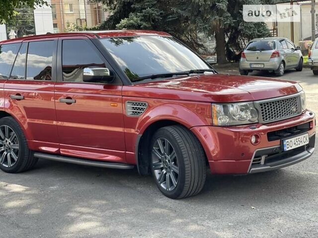 Червоний Ленд Ровер Range Rover Sport, об'ємом двигуна 4.2 л та пробігом 186 тис. км за 12900 $, фото 23 на Automoto.ua