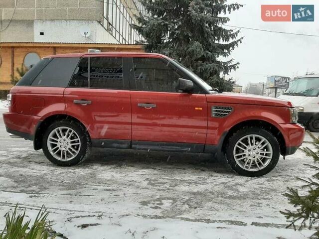 Красный Ленд Ровер Рендж Ровер Спорт, объемом двигателя 4.2 л и пробегом 175 тыс. км за 12200 $, фото 12 на Automoto.ua