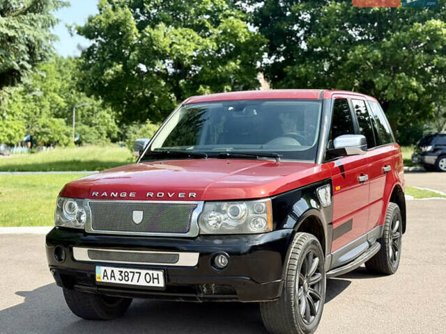 Червоний Ленд Ровер Range Rover Sport, об'ємом двигуна 4.19 л та пробігом 245 тис. км за 6900 $, фото 12 на Automoto.ua