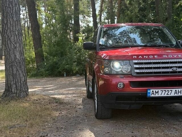 Красный Ленд Ровер Рендж Ровер Спорт, объемом двигателя 4.2 л и пробегом 175 тыс. км за 13400 $, фото 3 на Automoto.ua