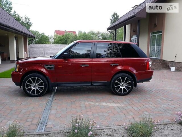 Красный Ленд Ровер Рендж Ровер Спорт, объемом двигателя 4.2 л и пробегом 175 тыс. км за 12200 $, фото 3 на Automoto.ua