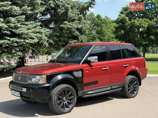 Червоний Ленд Ровер Range Rover Sport, об'ємом двигуна 4.19 л та пробігом 245 тис. км за 6900 $, фото 6 на Automoto.ua
