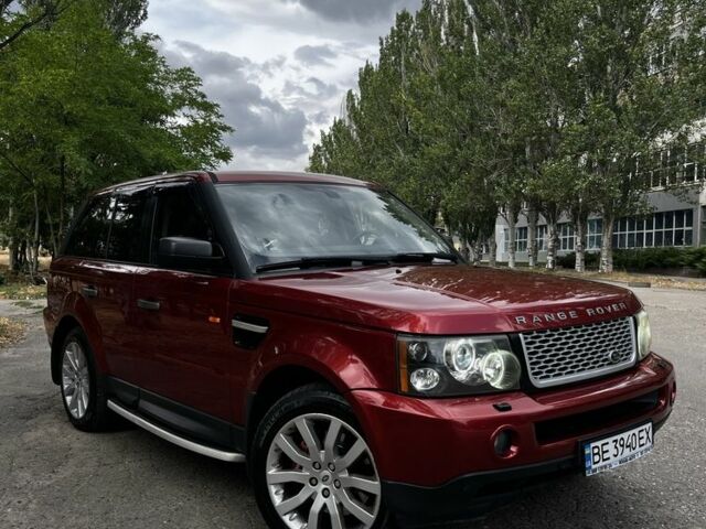 Червоний Ленд Ровер Range Rover Sport, об'ємом двигуна 4.2 л та пробігом 228 тис. км за 9165 $, фото 5 на Automoto.ua