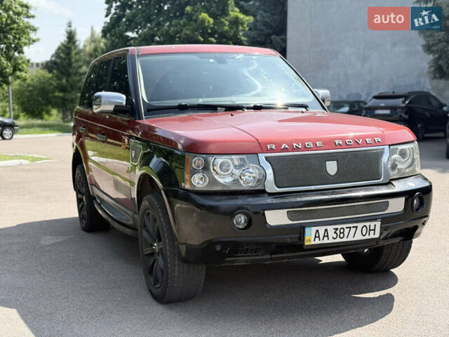 Червоний Ленд Ровер Range Rover Sport, об'ємом двигуна 4.19 л та пробігом 245 тис. км за 6900 $, фото 9 на Automoto.ua
