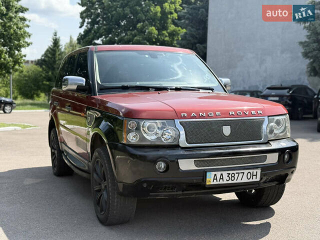 Червоний Ленд Ровер Range Rover Sport, об'ємом двигуна 4.19 л та пробігом 245 тис. км за 6900 $, фото 22 на Automoto.ua