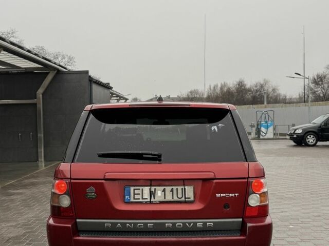 Червоний Ленд Ровер Range Rover Sport, об'ємом двигуна 2.7 л та пробігом 400 тис. км за 5800 $, фото 5 на Automoto.ua