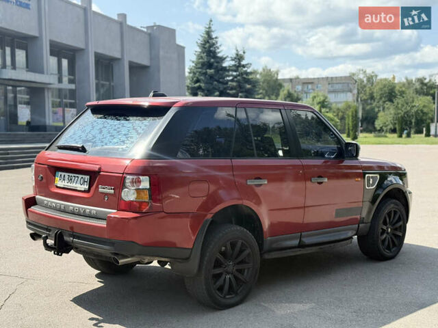 Червоний Ленд Ровер Range Rover Sport, об'ємом двигуна 4.19 л та пробігом 245 тис. км за 6900 $, фото 31 на Automoto.ua