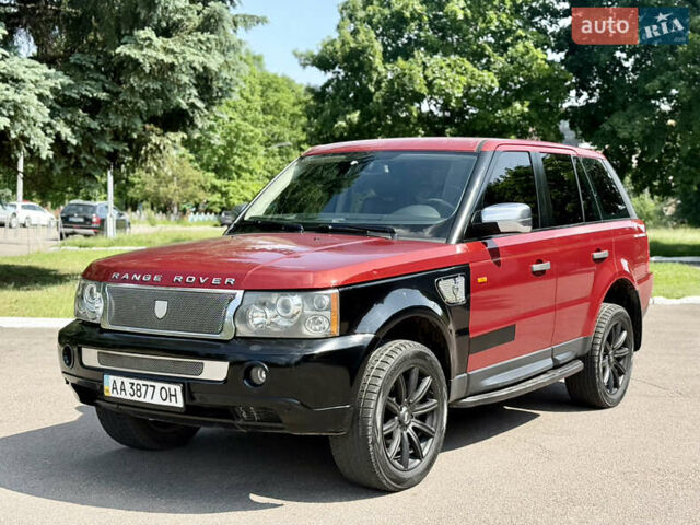 Червоний Ленд Ровер Range Rover Sport, об'ємом двигуна 4.19 л та пробігом 245 тис. км за 6900 $, фото 11 на Automoto.ua