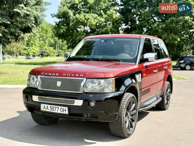 Червоний Ленд Ровер Range Rover Sport, об'ємом двигуна 4.19 л та пробігом 245 тис. км за 6900 $, фото 14 на Automoto.ua