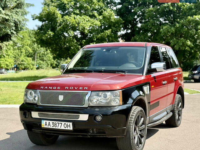 Червоний Ленд Ровер Range Rover Sport, об'ємом двигуна 4.19 л та пробігом 245 тис. км за 6900 $, фото 13 на Automoto.ua