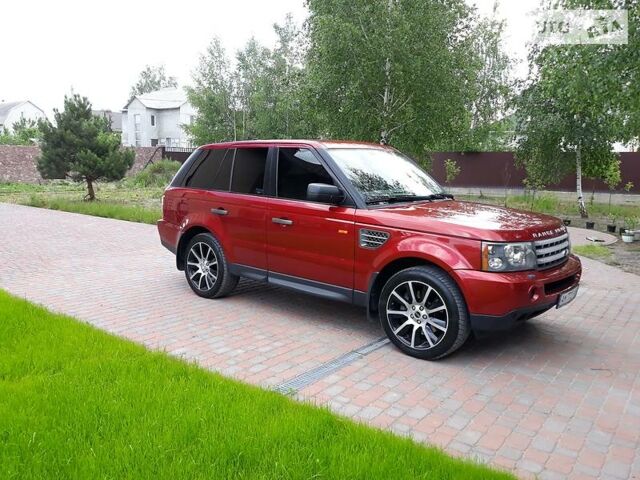 Красный Ленд Ровер Рендж Ровер Спорт, объемом двигателя 4.2 л и пробегом 175 тыс. км за 12200 $, фото 5 на Automoto.ua