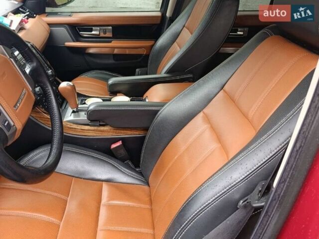 Червоний Ленд Ровер Range Rover Sport, об'ємом двигуна 4.39 л та пробігом 161 тис. км за 10000 $, фото 8 на Automoto.ua