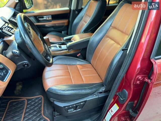 Червоний Ленд Ровер Range Rover Sport, об'ємом двигуна 4.39 л та пробігом 256 тис. км за 8900 $, фото 5 на Automoto.ua
