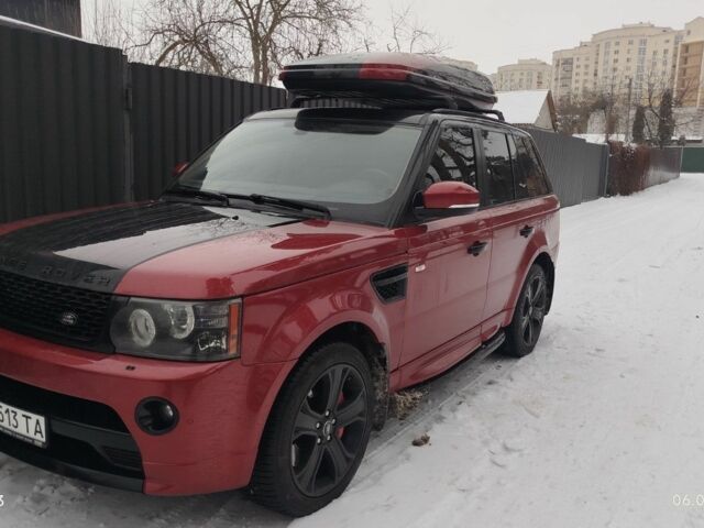 Червоний Ленд Ровер Range Rover Sport, об'ємом двигуна 4.4 л та пробігом 161 тис. км за 14500 $, фото 1 на Automoto.ua