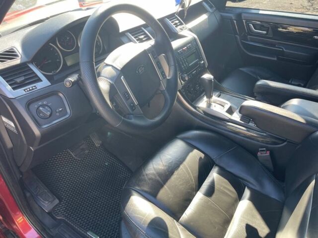 Червоний Ленд Ровер Range Rover Sport, об'ємом двигуна 4.2 л та пробігом 270 тис. км за 9100 $, фото 4 на Automoto.ua
