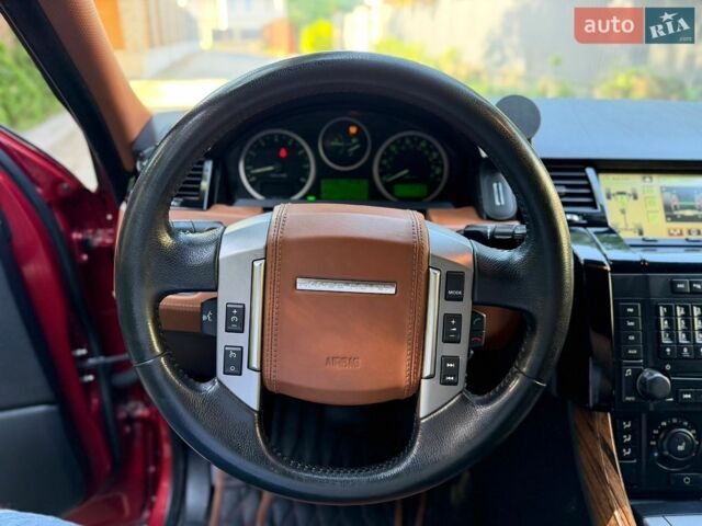 Червоний Ленд Ровер Range Rover Sport, об'ємом двигуна 4.39 л та пробігом 256 тис. км за 8900 $, фото 8 на Automoto.ua