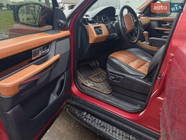 Червоний Ленд Ровер Range Rover Sport, об'ємом двигуна 4.39 л та пробігом 161 тис. км за 10000 $, фото 6 на Automoto.ua