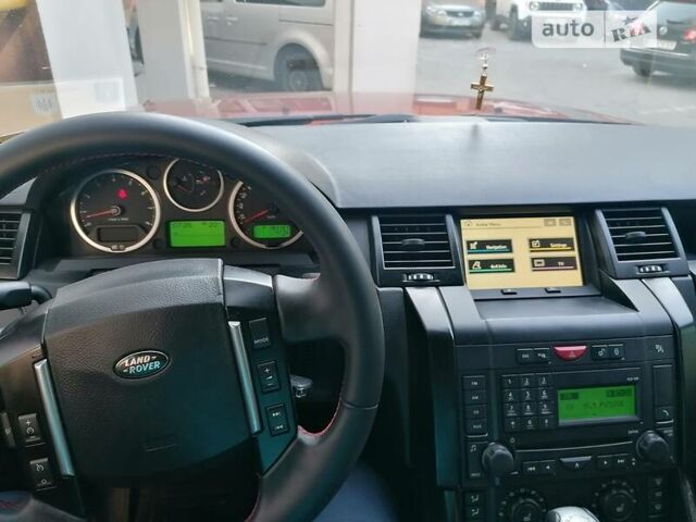 Червоний Ленд Ровер Range Rover Sport, об'ємом двигуна 4.2 л та пробігом 206 тис. км за 10999 $, фото 8 на Automoto.ua