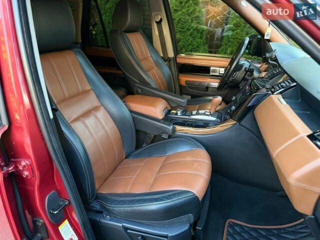 Червоний Ленд Ровер Range Rover Sport, об'ємом двигуна 4.39 л та пробігом 256 тис. км за 8900 $, фото 14 на Automoto.ua