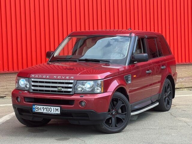 Червоний Ленд Ровер Range Rover Sport, об'ємом двигуна 3.6 л та пробігом 230 тис. км за 11900 $, фото 4 на Automoto.ua