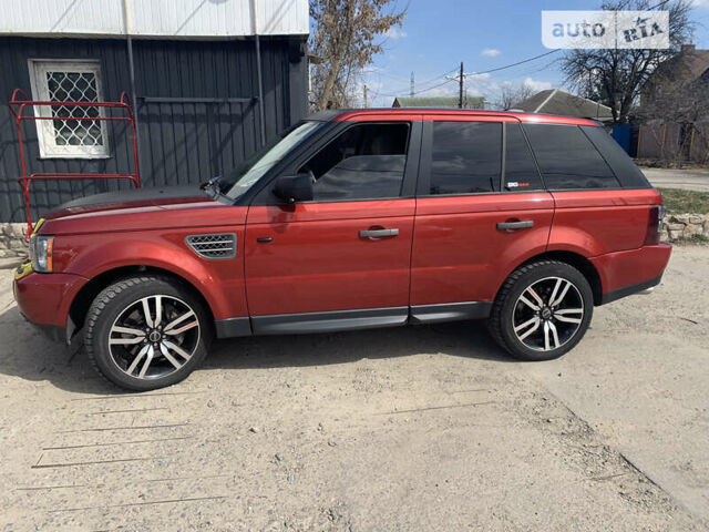 Червоний Ленд Ровер Range Rover Sport, об'ємом двигуна 4.2 л та пробігом 161 тис. км за 11000 $, фото 5 на Automoto.ua