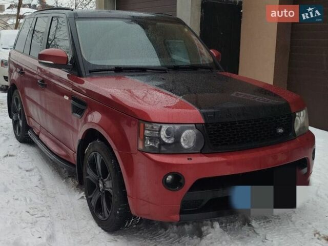 Червоний Ленд Ровер Range Rover Sport, об'ємом двигуна 4.39 л та пробігом 161 тис. км за 10000 $, фото 2 на Automoto.ua