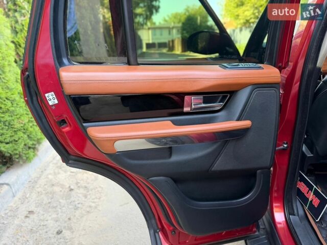 Червоний Ленд Ровер Range Rover Sport, об'ємом двигуна 4.39 л та пробігом 256 тис. км за 8900 $, фото 11 на Automoto.ua