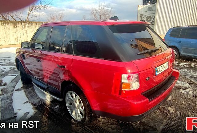 Червоний Ленд Ровер Range Rover Sport, об'ємом двигуна 4.2 л та пробігом 263 тис. км за 10000 $, фото 2 на Automoto.ua