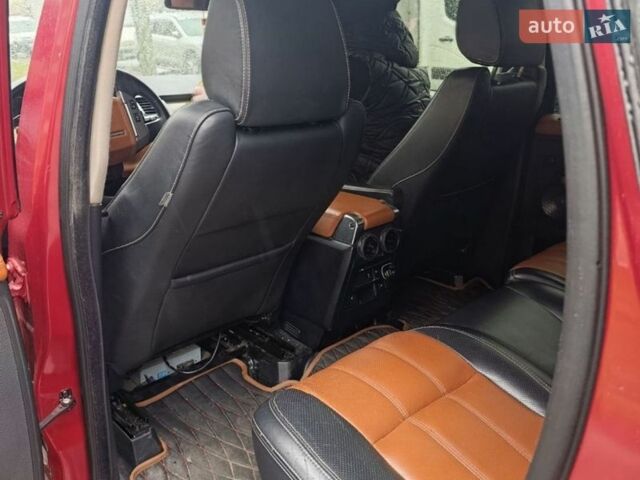 Червоний Ленд Ровер Range Rover Sport, об'ємом двигуна 4.39 л та пробігом 161 тис. км за 10000 $, фото 4 на Automoto.ua