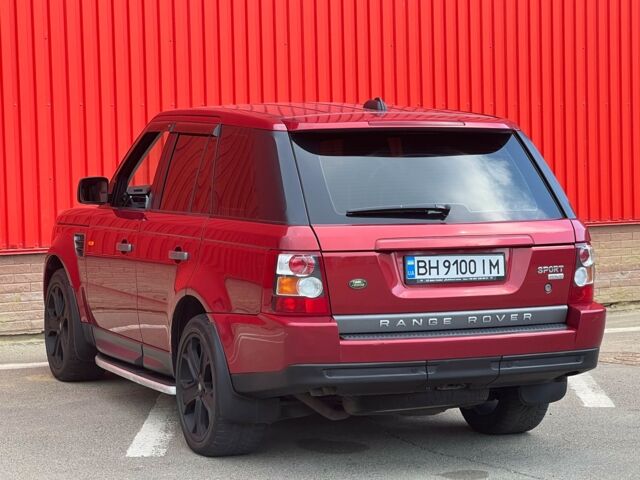 Червоний Ленд Ровер Range Rover Sport, об'ємом двигуна 3.6 л та пробігом 230 тис. км за 11900 $, фото 7 на Automoto.ua