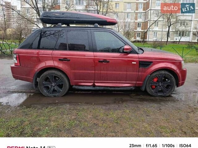 Червоний Ленд Ровер Range Rover Sport, об'ємом двигуна 4.39 л та пробігом 161 тис. км за 10000 $, фото 12 на Automoto.ua