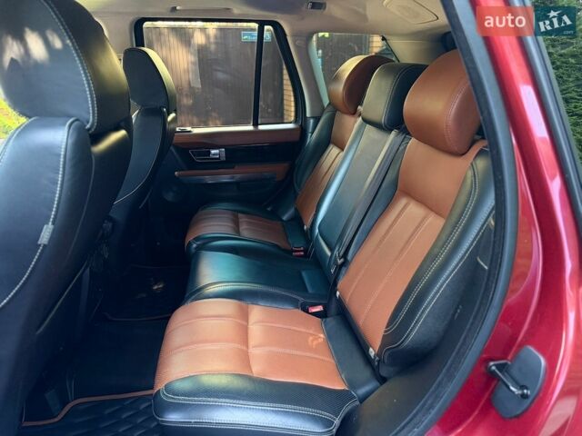 Червоний Ленд Ровер Range Rover Sport, об'ємом двигуна 4.39 л та пробігом 256 тис. км за 8900 $, фото 12 на Automoto.ua