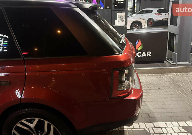 Червоний Ленд Ровер Range Rover Sport, об'ємом двигуна 5 л та пробігом 165 тис. км за 11400 $, фото 6 на Automoto.ua