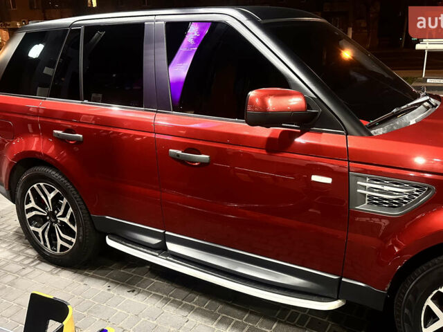 Червоний Ленд Ровер Range Rover Sport, об'ємом двигуна 5 л та пробігом 165 тис. км за 9999 $, фото 35 на Automoto.ua