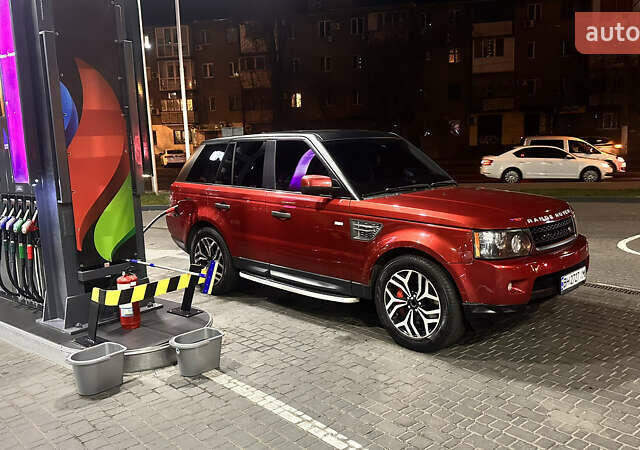 Червоний Ленд Ровер Range Rover Sport, об'ємом двигуна 5 л та пробігом 165 тис. км за 11400 $, фото 2 на Automoto.ua