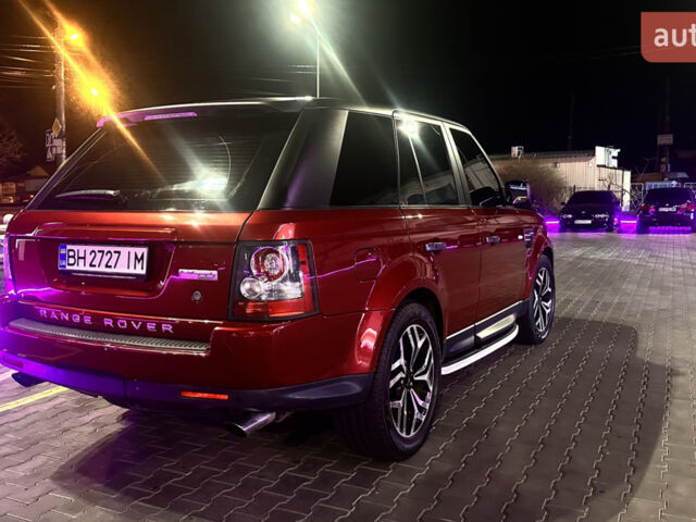 Червоний Ленд Ровер Range Rover Sport, об'ємом двигуна 5 л та пробігом 165 тис. км за 9950 $, фото 44 на Automoto.ua