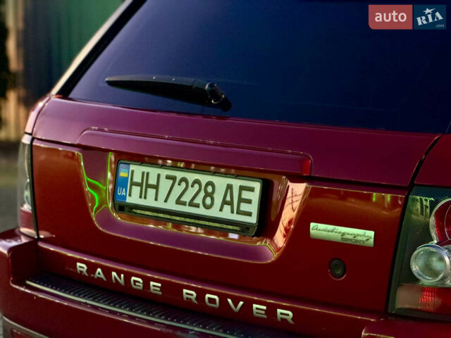 Червоний Ленд Ровер Range Rover Sport, об'ємом двигуна 5 л та пробігом 165 тис. км за 9999 $, фото 22 на Automoto.ua